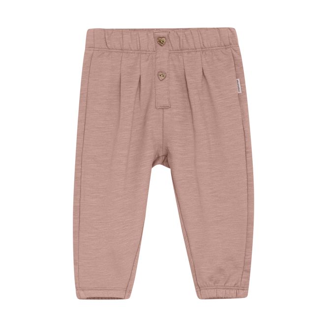 Hovedbilde Babybukse, Misty Rose, GOTS 