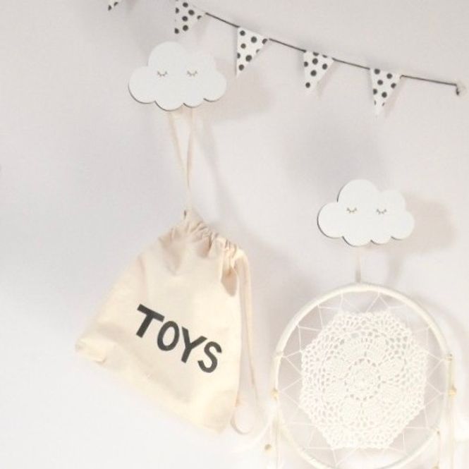 Hovedbilde MASELIVING | Knagg | Cloud sleepy | Hvit