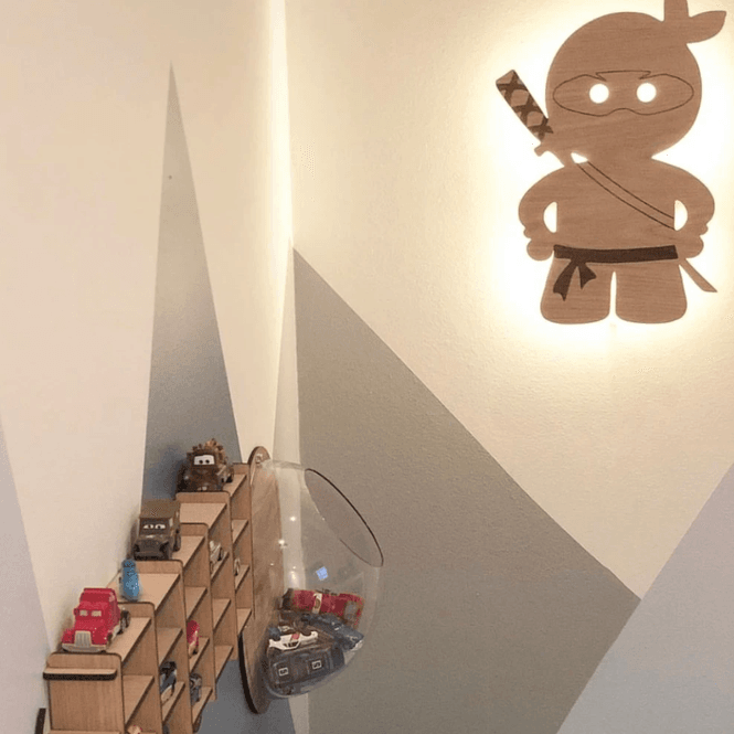 Hovedbilde Lampe | Ninja | Touch | Eik